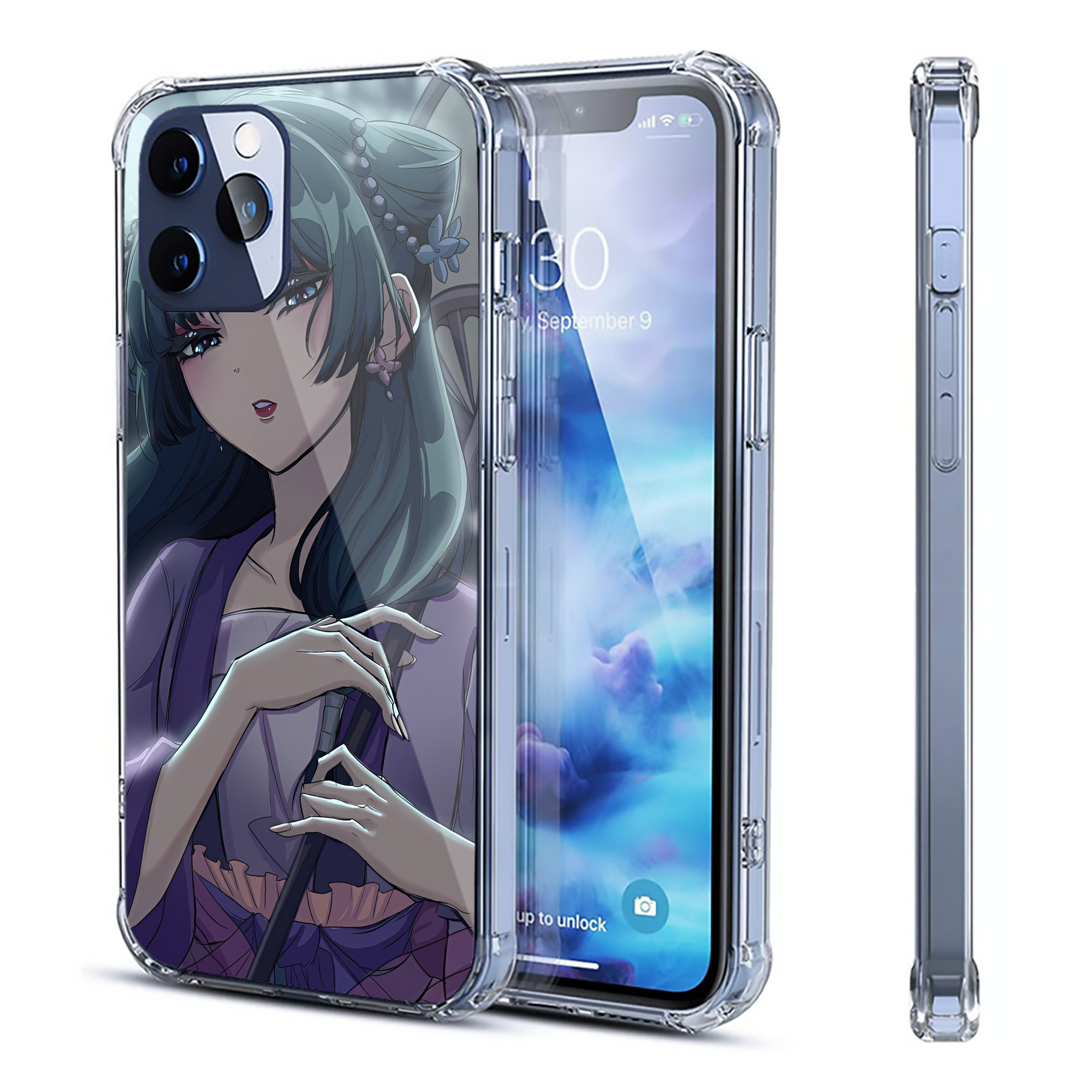 （画像用） 薬屋のひとりごと The Apothecary Diaries 【iPhone 12シリーズ対応】透明スマホケース（クリアソフトケース）